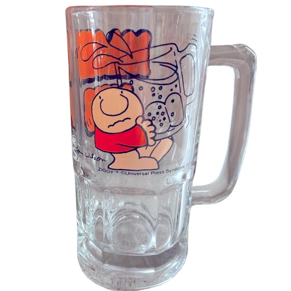 Vintage 1979 Ziggy Macho Mug for BEER: Retro Barware: Sunday Funnies